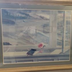Framed Ocean Print