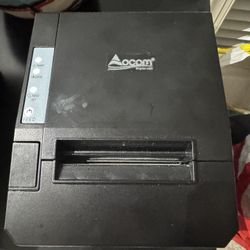 Ocom Thermal Receipt Printer- Black, Model OCPP-88A