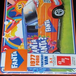 Fanta Van Car Model Kit