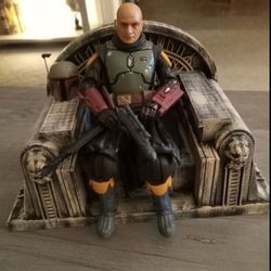 Star Wars Black Series Figure + Throne 