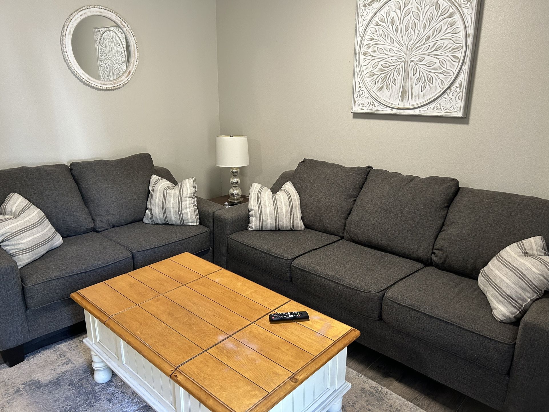 Couch And Love Seat Set