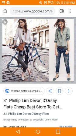 Phillip Lim woman flat $350