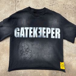 Black and white Gatekeeper T-shirt