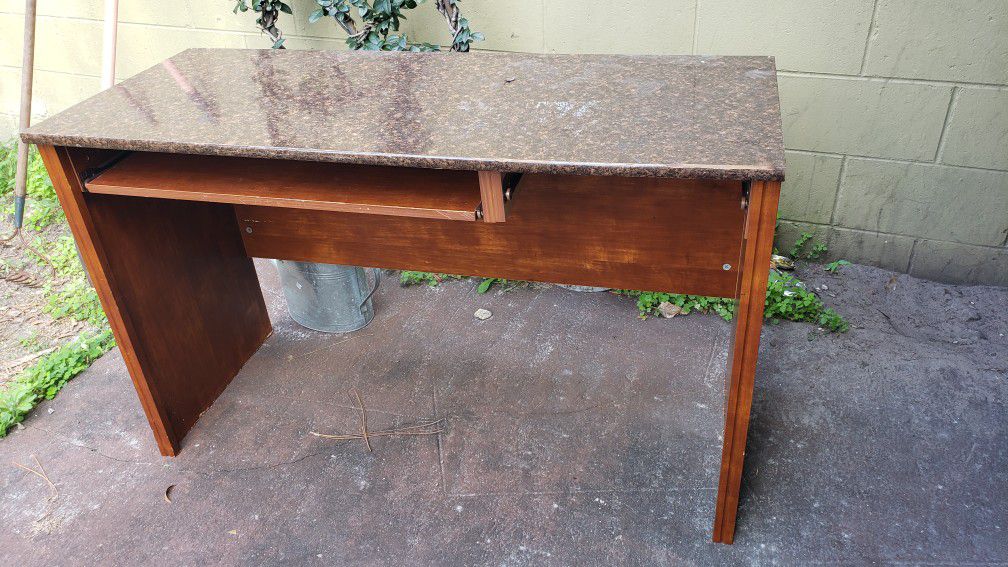 Computer Office Desk - Fair / Good Condition, Sturdy! Must Get Sunday!