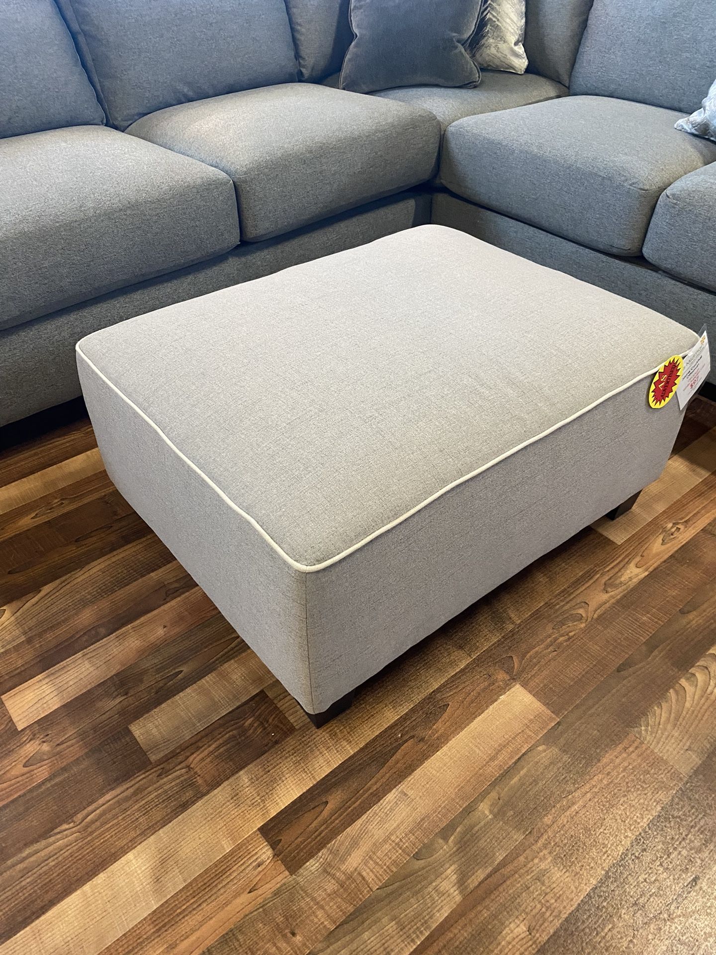 Gray Ottoman