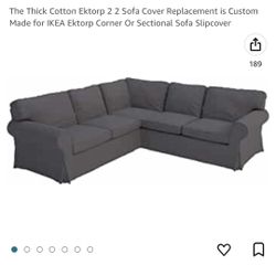 Ektorp IKEA Sectional Cover
