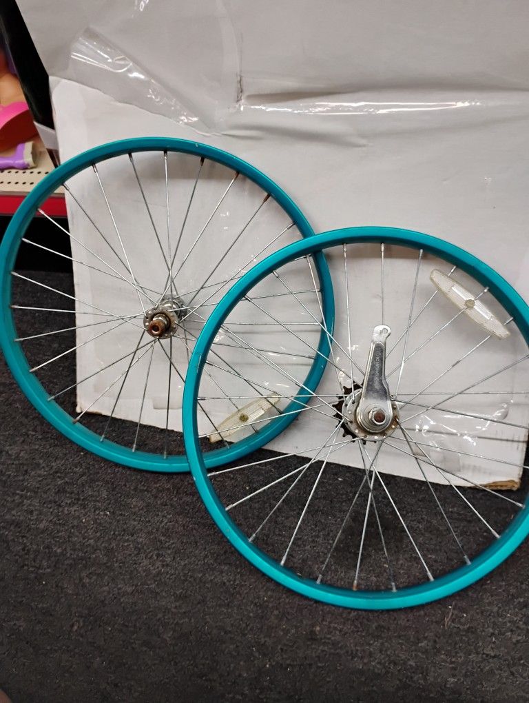 20 in foot brake back and front rims
