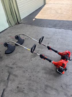 21.2 cc Gas 2-Stroke Curved Shaft String Trimmer with Rapid-Loader Trimmer Head