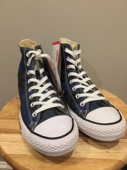 Blue Camo Chuck Taylor All Star High Tops