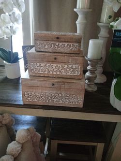 Beautiful 3 Boxes.....🌹🌹