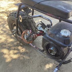 Custom Washer Tip Mini Bike Exhaust For Ct200u Or Other Mini Bikes Uncluding Gokarts