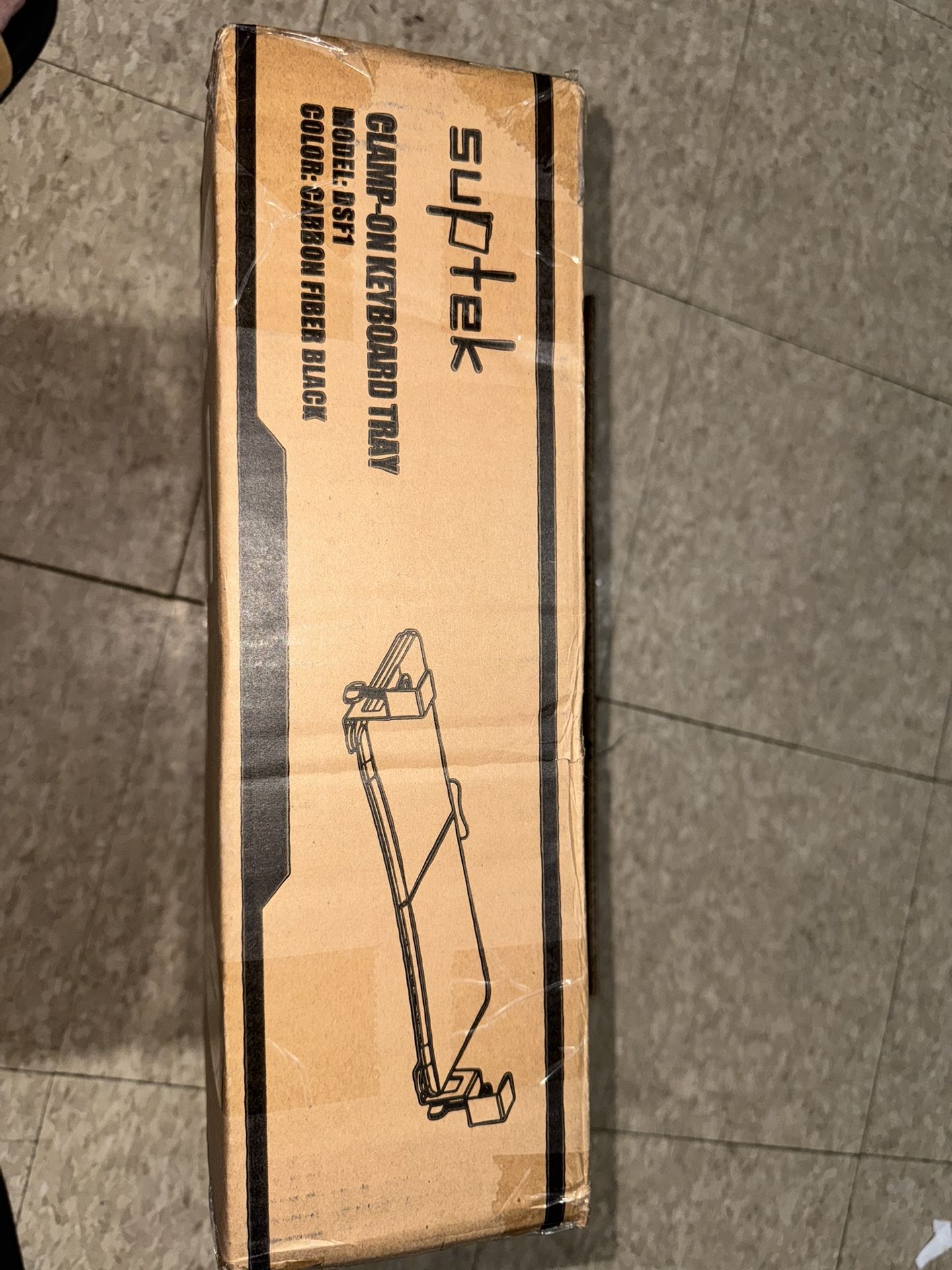 Supreme Clamp-on keyboard tray