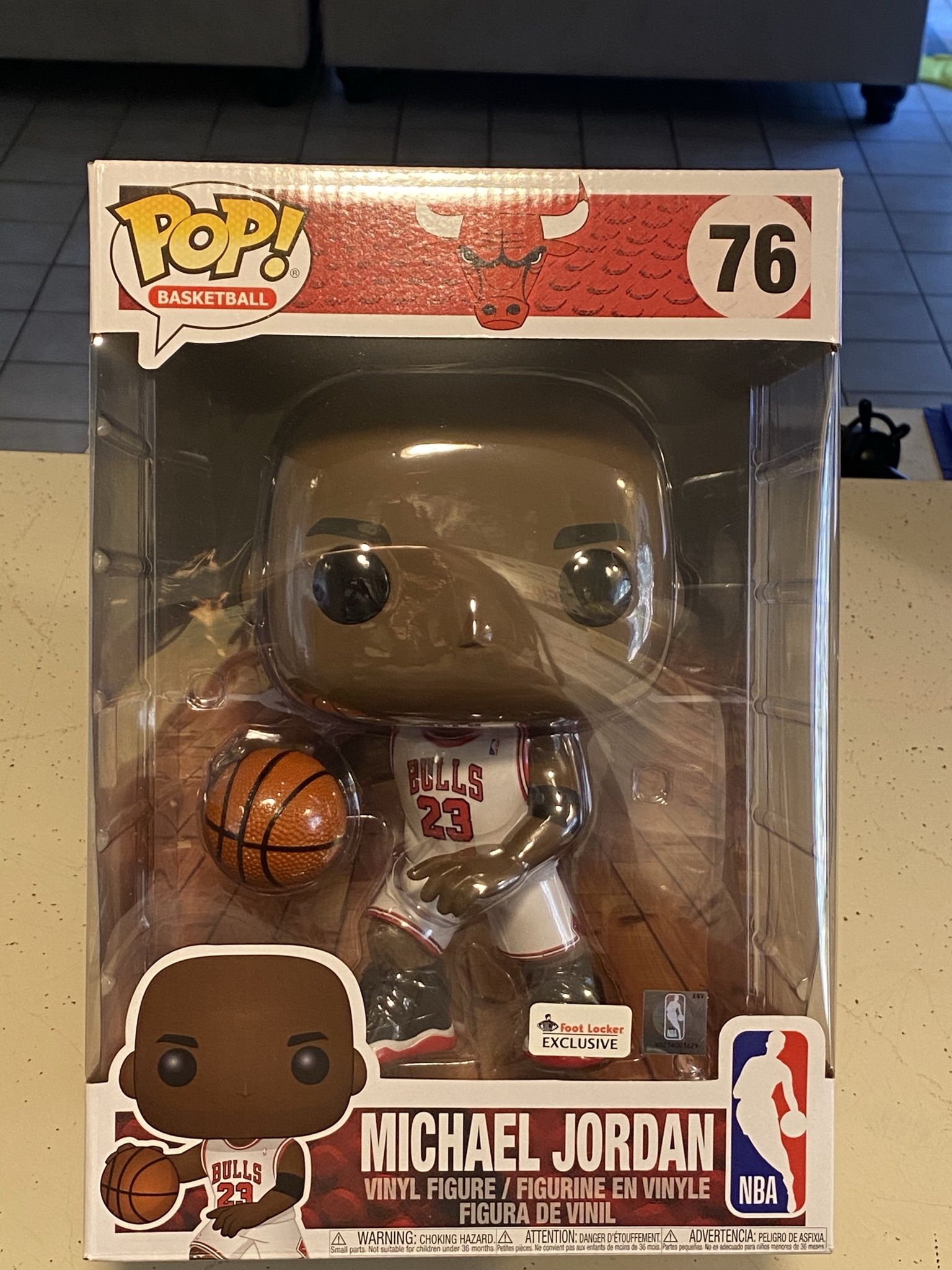 Michael Jordan 10 Inch Funko Pop Foot Locker Exclusive