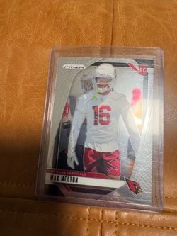 Max Melton Prizm Rookie Card Arizona Cardinals