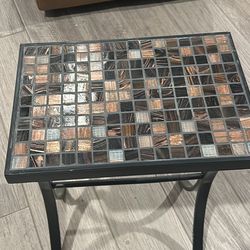 Small Tile Side Table