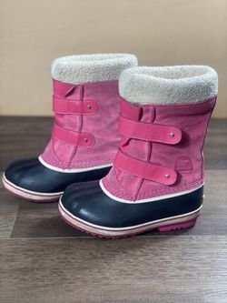 Girls Sorel Waterproof Snow Winter Boots Size 13