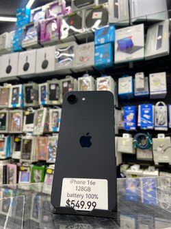 📱 For Sale: iPhone 16e – 128GB (Black)