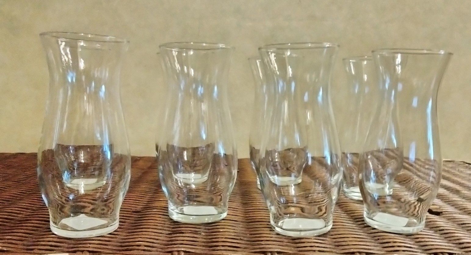 GIVEN to A Crafter Glass Vase Centerpieces