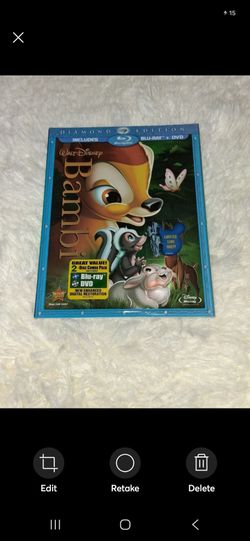 Bambi Diamond Edition Blu-ray + DVD Combo