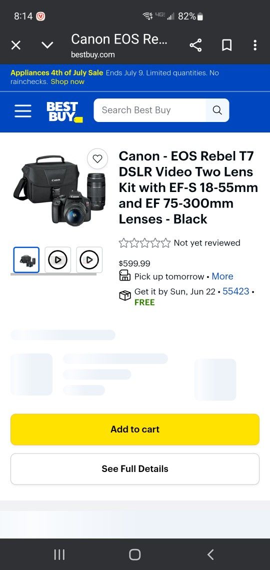 Canon Camera New