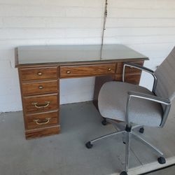 Desk And Chair