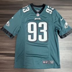 Nike Philadelphia Eagles Jason Babin #93 NFL Football Home Jersey Men’s Small   100% authentic. 