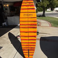 6’6 William Dennis Single Fin and 6’2 Channel Islands Bunny chow