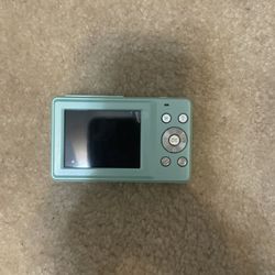 Turquoise Video Camera
