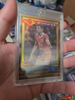 Soccer card auto Thomas Muller