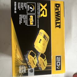 DEWALT 20 -Volt 2 -Pack Lithium-ion ( 8 Ah 8 Ah Battery and Charger )