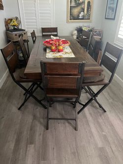 Table and 8 chairs from Ashley’s furniture