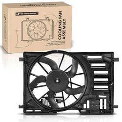 Radiator Cooling Fan Assembly w/ Motor – Ford Escape 2013–2016 (Repl. CV6Z8C607S, CV6Z8C607C)