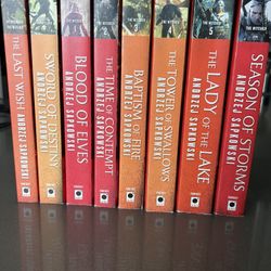 Witcher Novels (Video Game Covers)