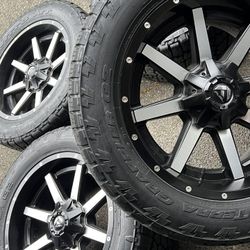 Fuel wheels & tires 8x180