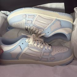 Amiri Skel Leather Sneakers 