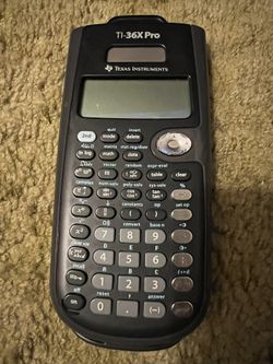 ti-36x pro calculator needs battery texas instruments
