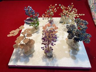 Crystal base and Gemstone Tree Of Life(see Description For Pricing)