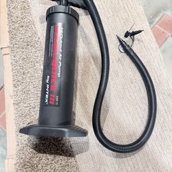 Intex Double Quick III S Hand Air Pump, Black, 14.5" Height