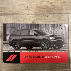 2020 Dodge Durango  Owners Manual 