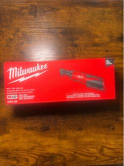 Milwaukee M12 3/8” Cordless Ratchet Tool Only (2457-20) – Brand New in Box