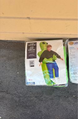 Alien inflatable Halloween costume