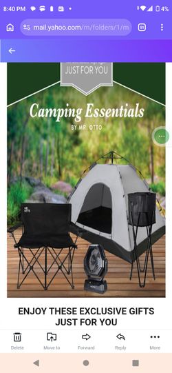 Brand new tent and loveseat fold out chair