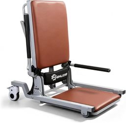 Electric Floor Transport Chair – Brown & New
