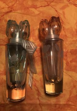 Bath and Body Works glass refillable perfume bottles