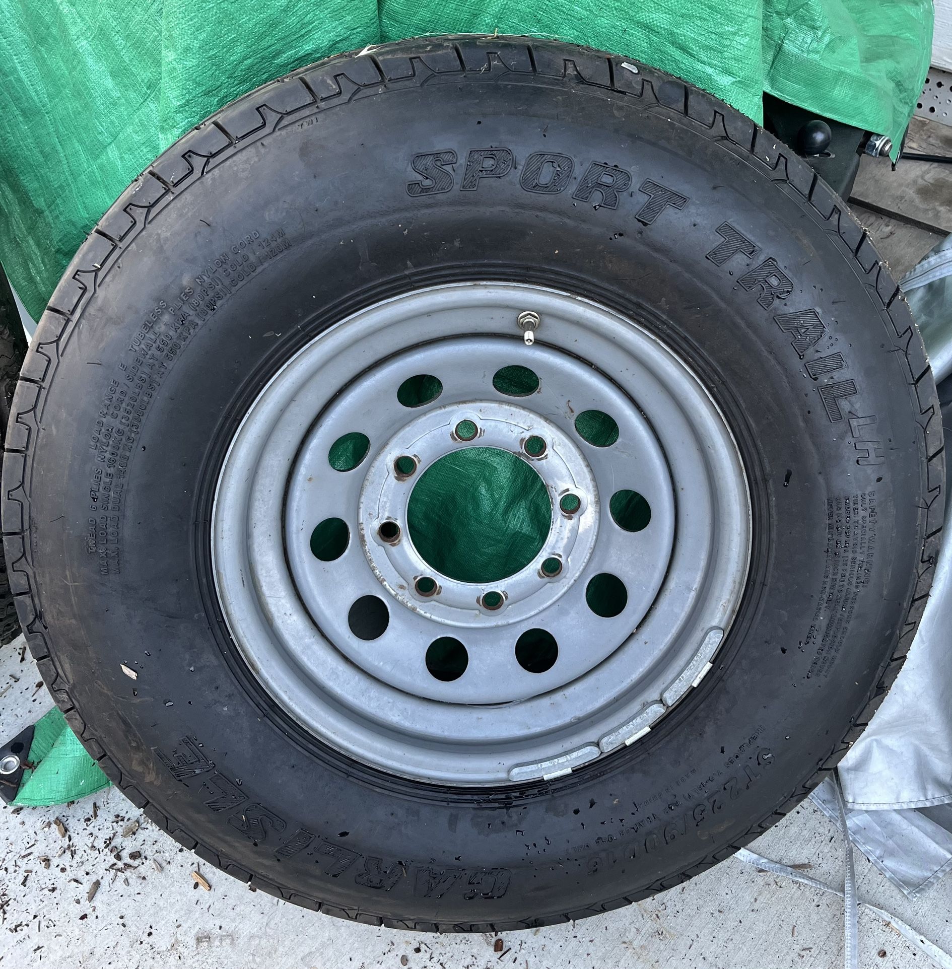 16 " Trailer wheel And Tires for Sale in Redlands, CA - OfferUp