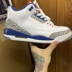 Air Jordan 3 True Blue Size 9.5 2016
