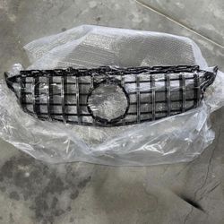 C63 AMG Style Front Grill Grille For Mercedes Benz C-Class W205 C180 C200 C250 C300
