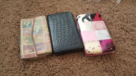 3 wallets for $6.00