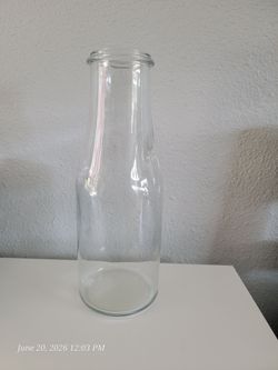 Clear Glass Ikea Bottle