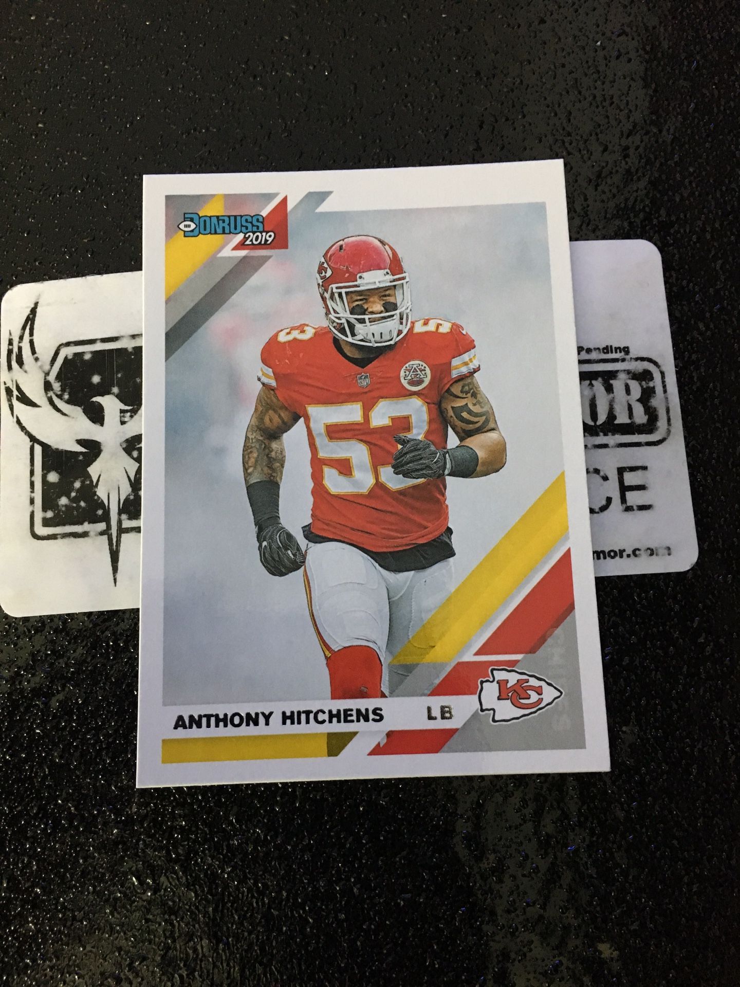 Chiefs football card